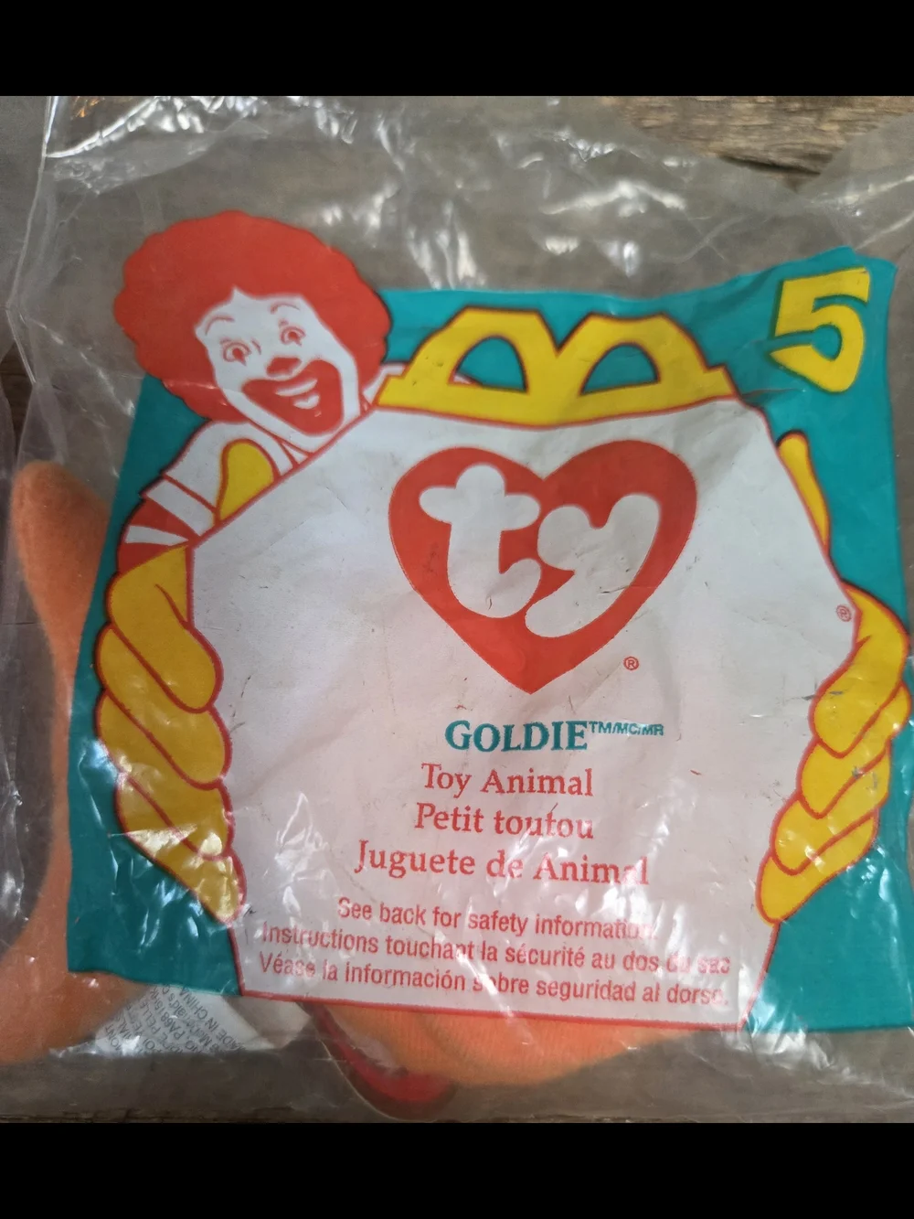 Vintage Lot Of 9 Ty Beanie Babies McDonald's Collectibles (Packaged) Bin Q